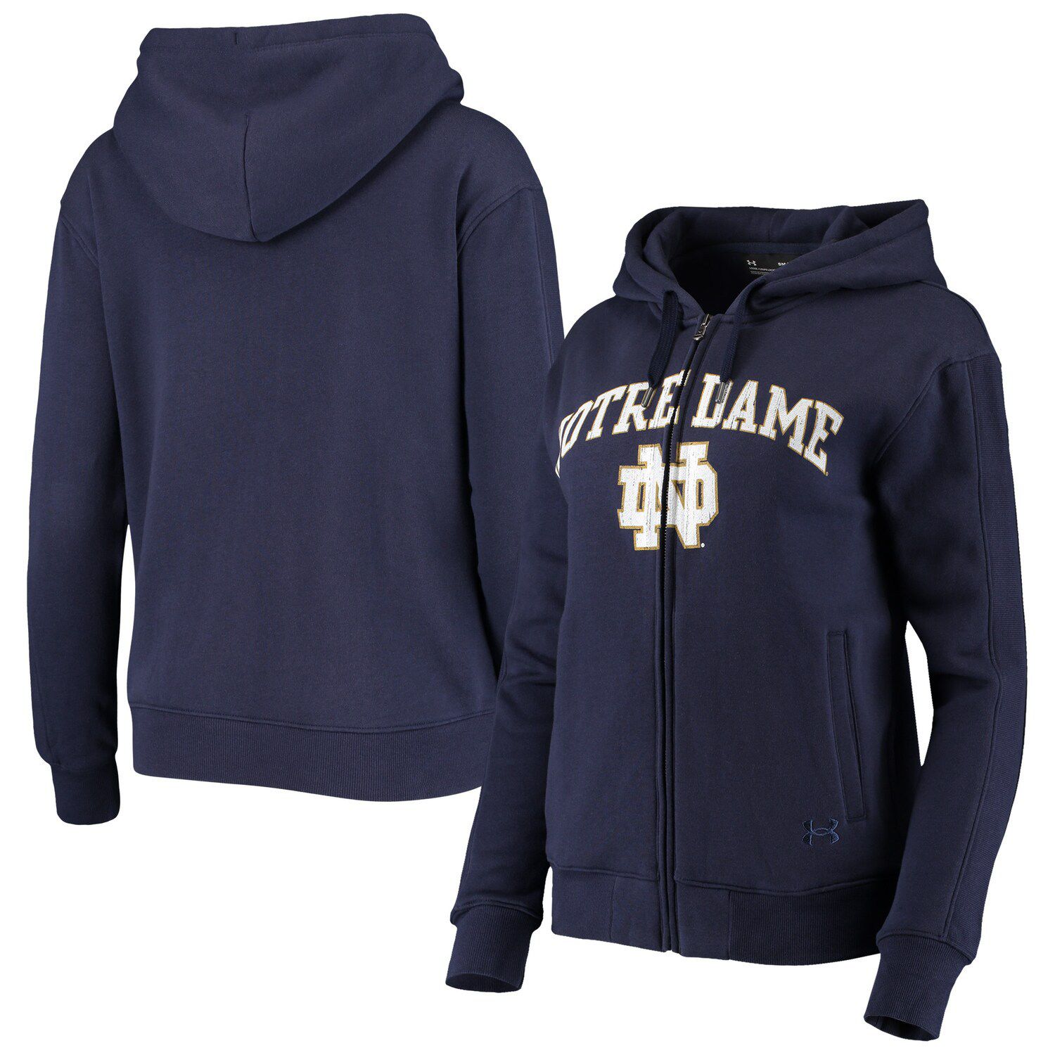 notre dame zip up jacket