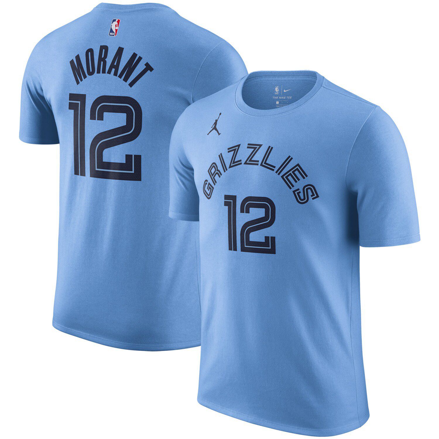 ja morant jersey light blue