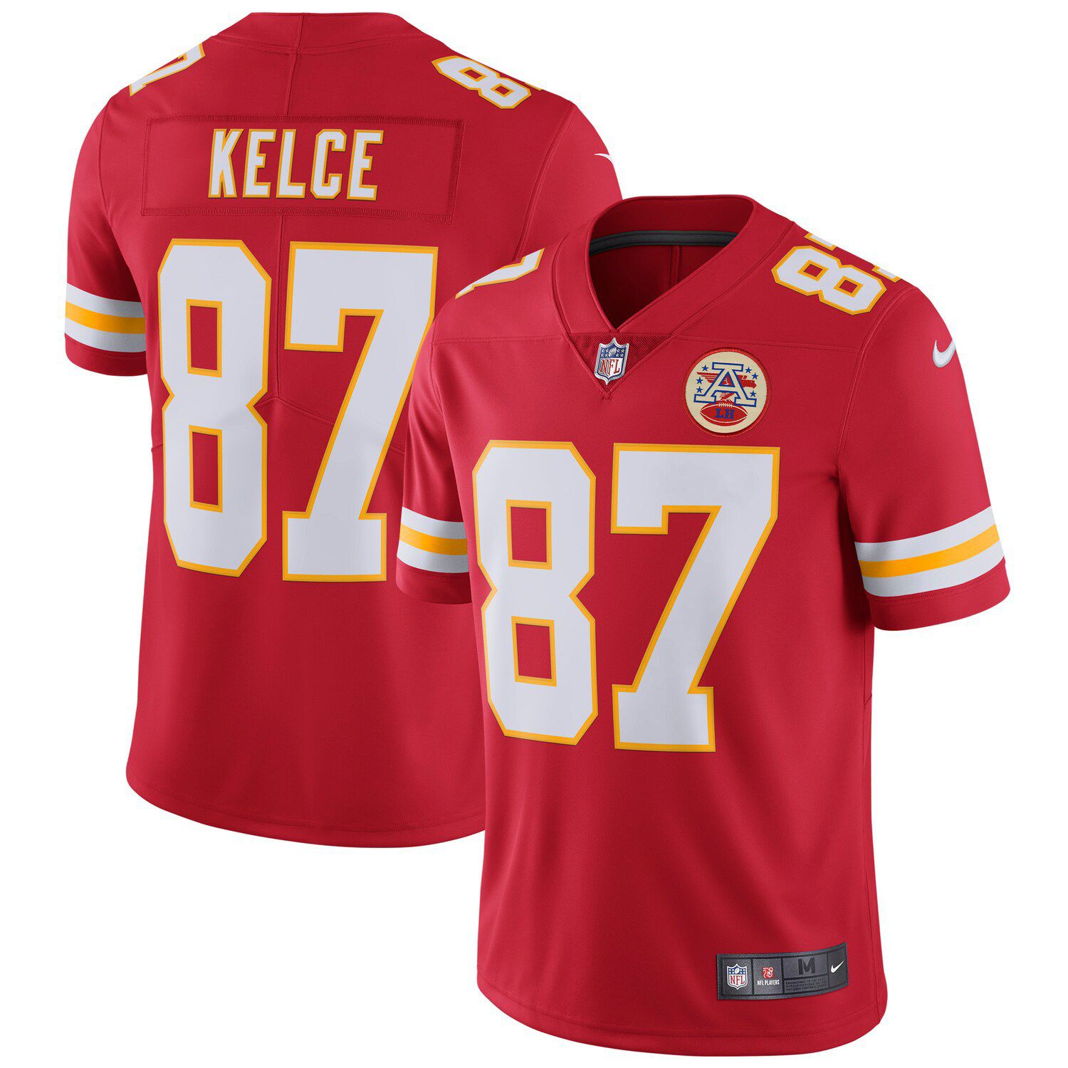 men's kansas city chiefs patrick mahomes nike red nfl 100 vapor limited jersey