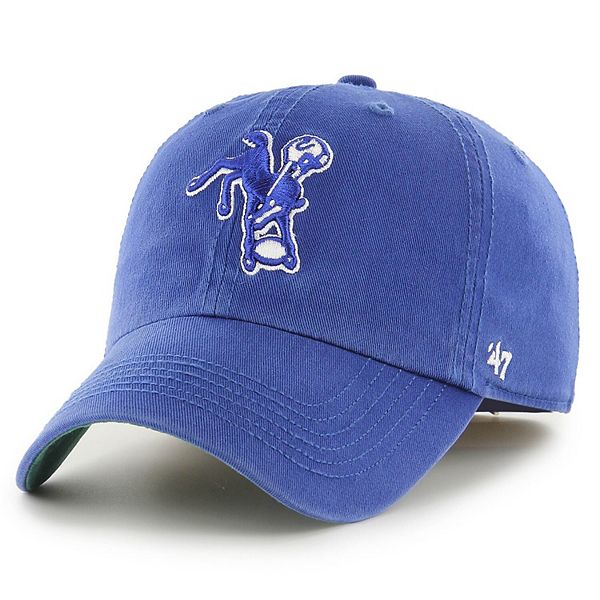 Men's '47 Royal Indianapolis Colts Franchise Logo Fitted Hat