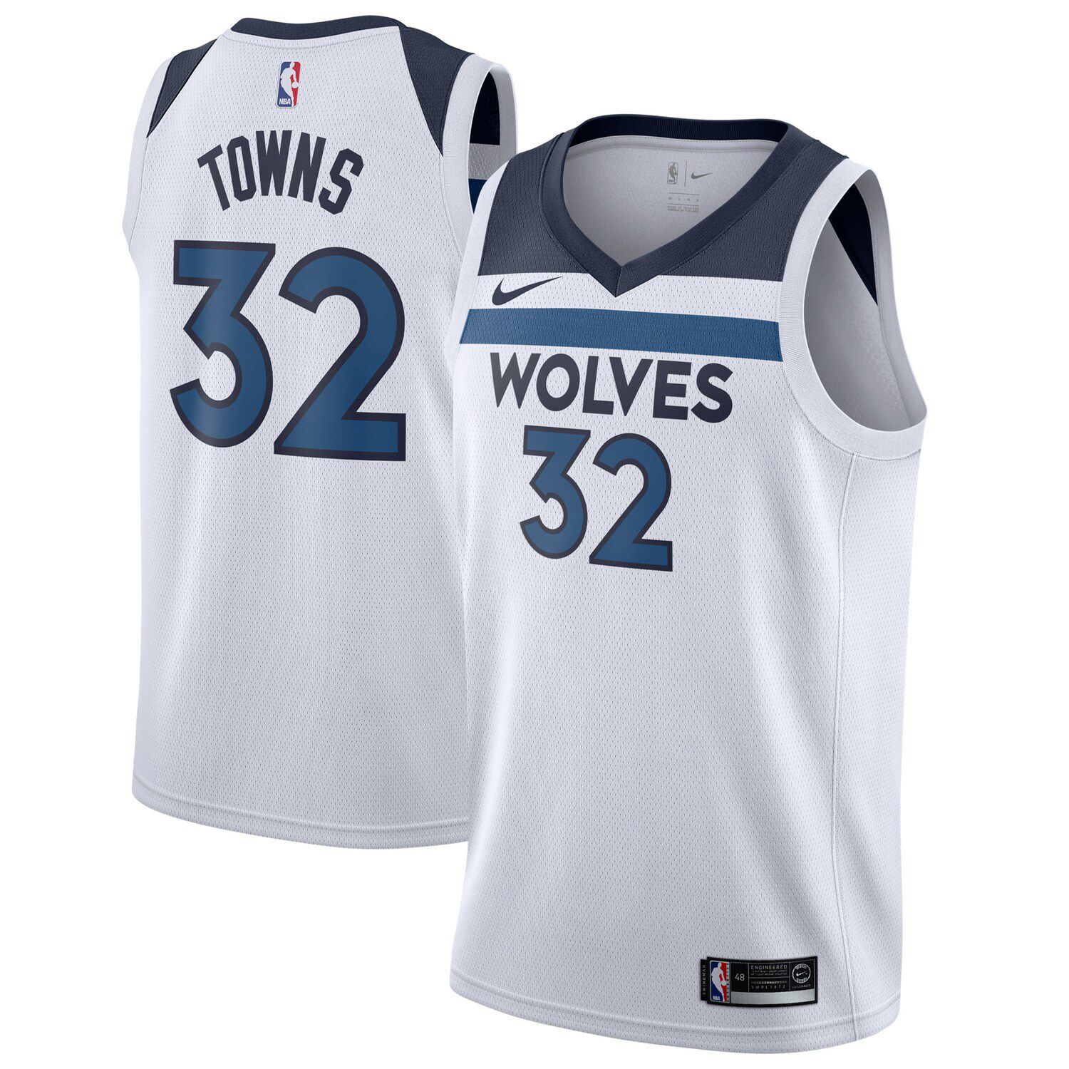 Karl anthony towns outlet throwback jersey