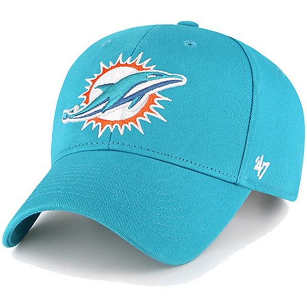 Miami Dolphins '47 Youth Basic MVP Adjustable Hat - Aqua