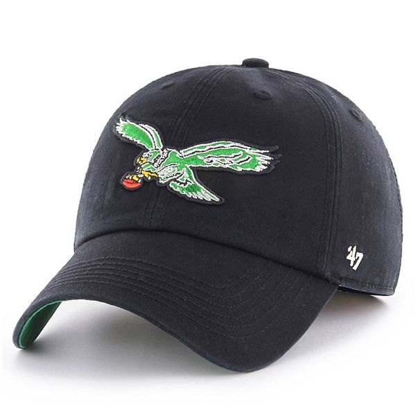 Men's '47 Black Philadelphia Eagles Legacy Franchise Fitted Hat