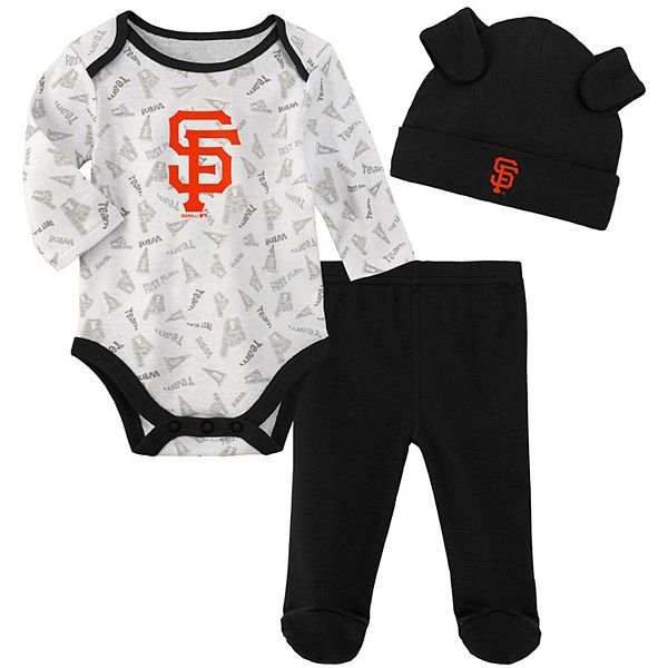 San Francisco 49ers Greatest Little Player Bodysuit Set - Newborn