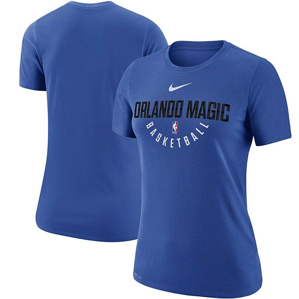 Women's Nike Blue Orlando Magic Practice Performance T-Shirt