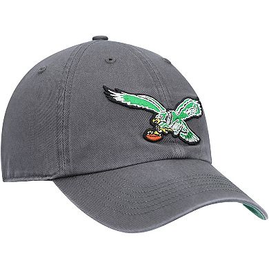 Men's '47 Charcoal Philadelphia Eagles Legacy Franchise Fitted Hat