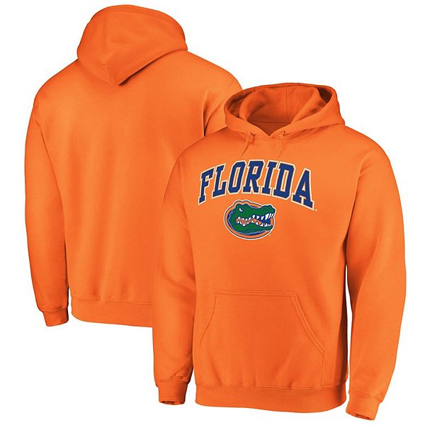 Men's Fanatics Branded Orange Florida Gators Campus Logo Pullover Hoodie