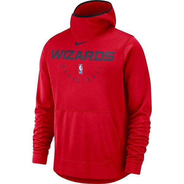 Men's Nike Red Washington Wizards Spotlight Performance Pullover Hoodie
