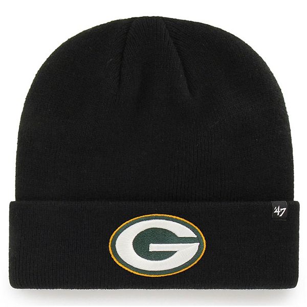 Black packers hot sale hat