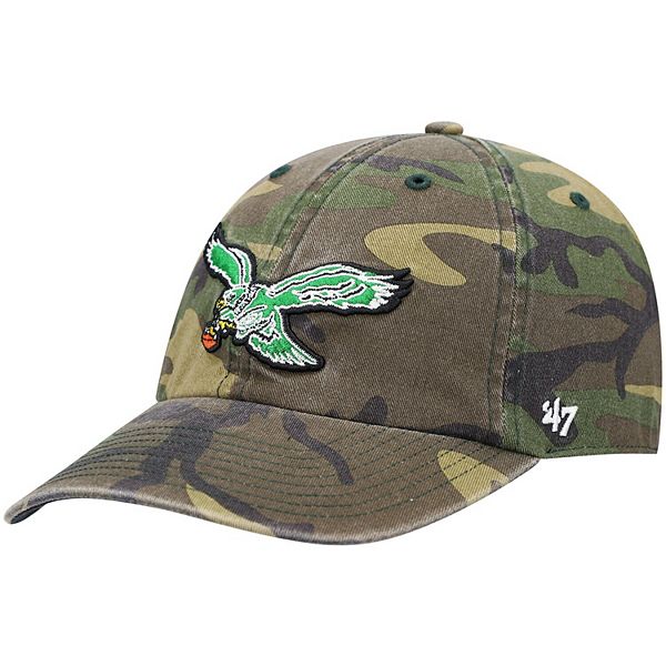 Philadelphia Eagles '47 Five Point Trucker Clean Up Adjustable Hat