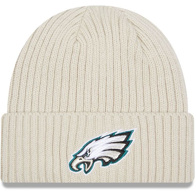 Youth New Era Cream Philadelphia Eagles Core Classic Stone Knit