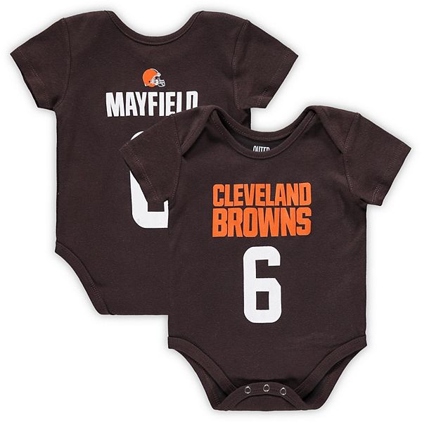 Infant Baker Mayfield Brown Cleveland Browns Mainliner Player Name