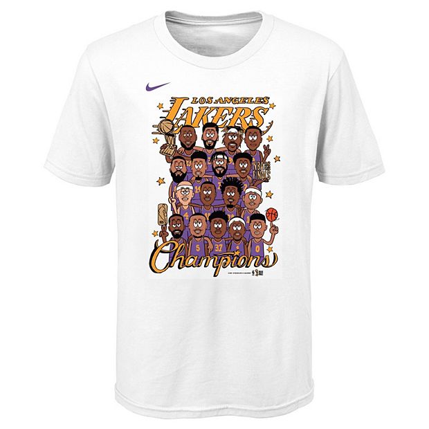 Toddler Nike White Los Angeles Lakers 2020 NBA Finals Champions