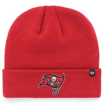 Men's '47 Red Tampa Bay Buccaneers Secondary Basic Cuffed Knit Hat