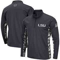 Men's Antigua Heather Gray Louisville Cardinals Course Full-Zip Jacket