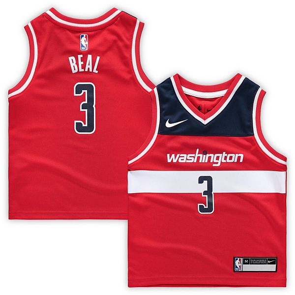 Shop Nike Bradley Beal Washington Wizards Swingman Jersey CW3684-657 red |  SNIPES USA