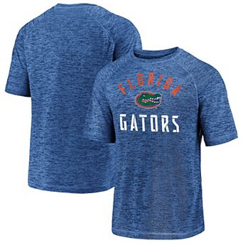 Men's Fanatics Branded Royal Florida Gators Nexus Arch Striated Raglan T-Shirt