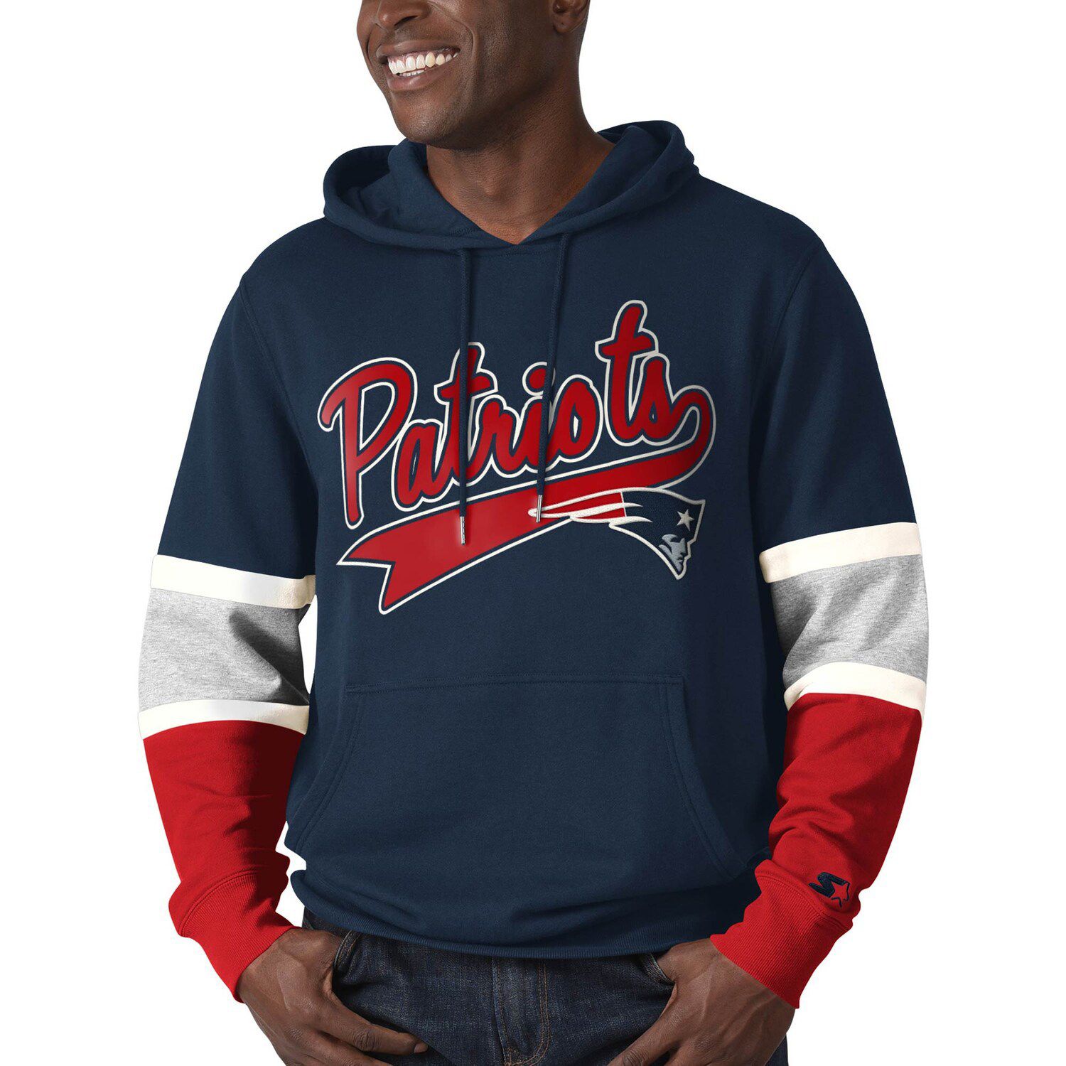 new england patriots pullover hoodie