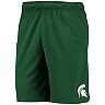 Men's Nike Green Michigan State Spartans Hype Performance Shorts