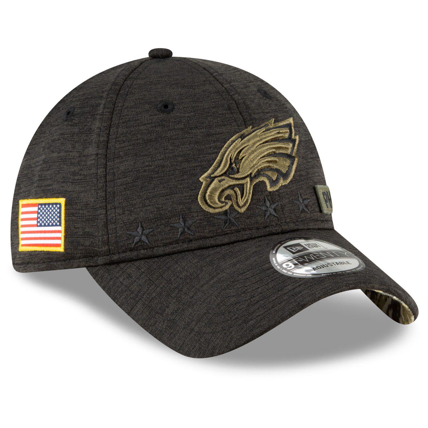 eagles salute to service knit hat