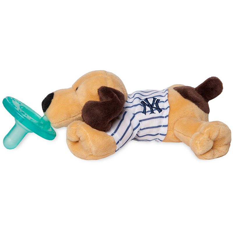New York Yankees Puppy Plush and Pacifier, Multicolor