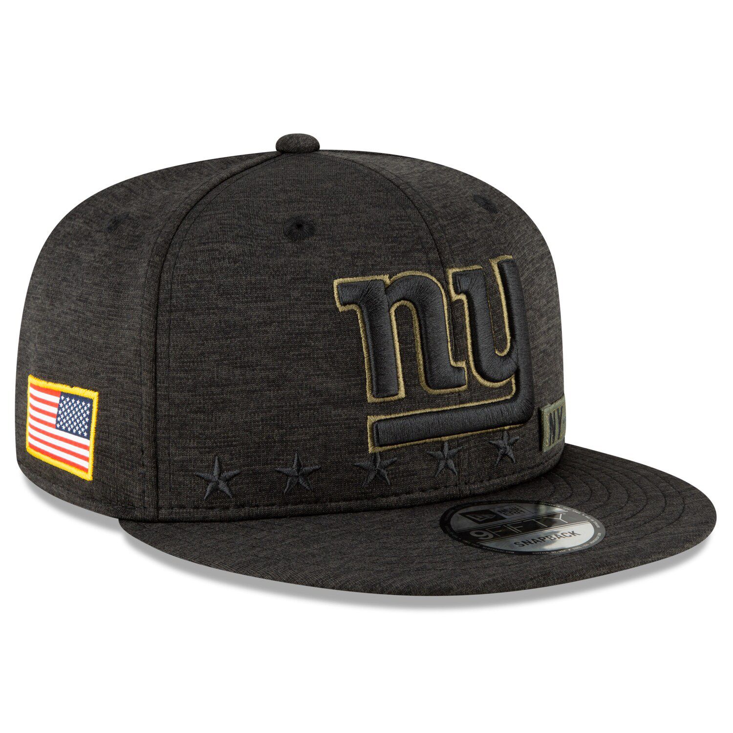 new york giants black snapback