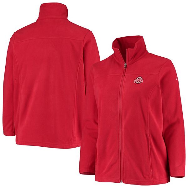 Women's Columbia Scarlet Ohio State Buckeyes Plus Size Give & Go II