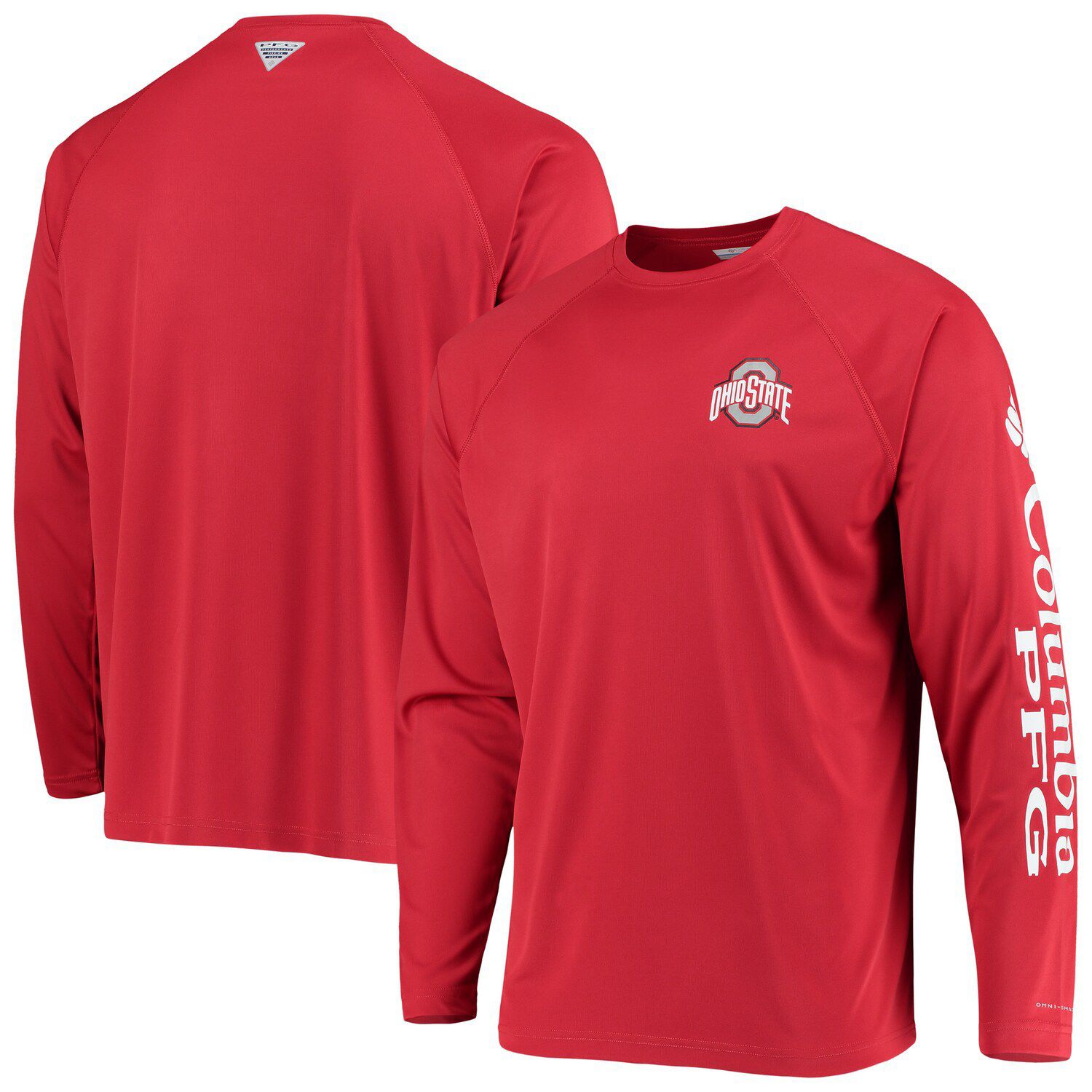 ohio state raglan