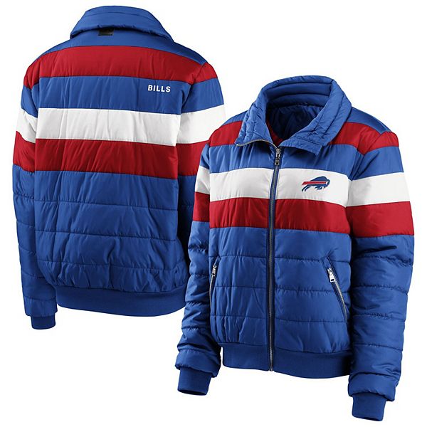 Women's WEAR by Erin Andrews Royal Buffalo Bills Full-Zip Puffer