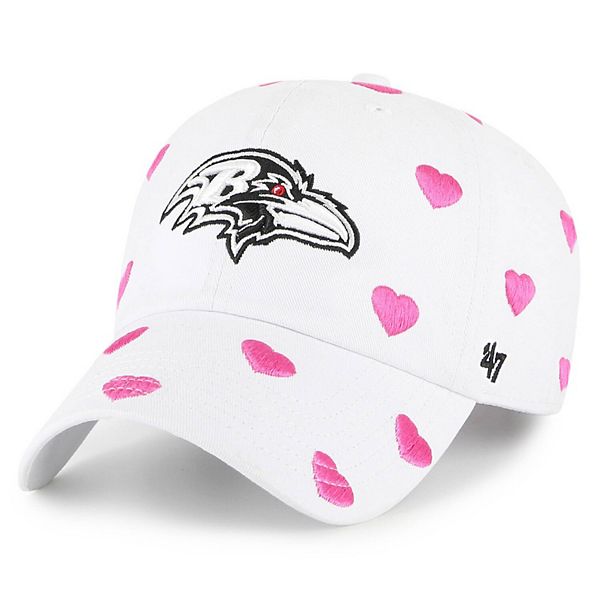 Philadelphia Eagles '47 Toddler Girls Surprise Clean Up Adjustable Hat - White