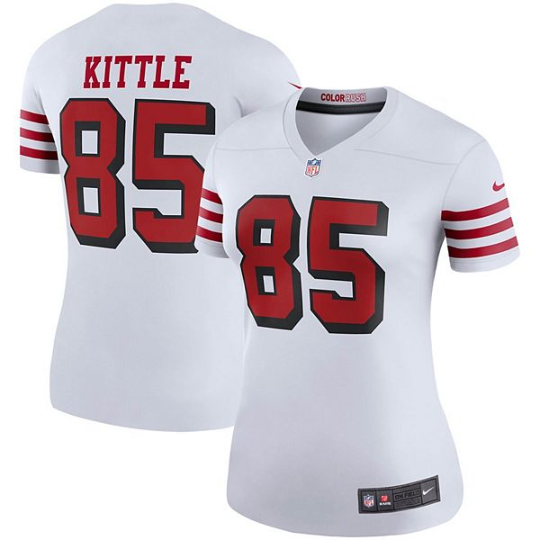 Women's Nike George Kittle White San Francisco 49ers Color Rush