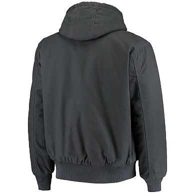 Men's Dunbrooke Navy Chicago Bears Dakota Cotton Canvas Hooded Jacket