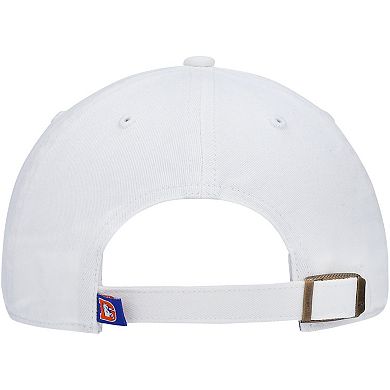 Men's '47 White Denver Broncos Clean Up Legacy Adjustable Hat