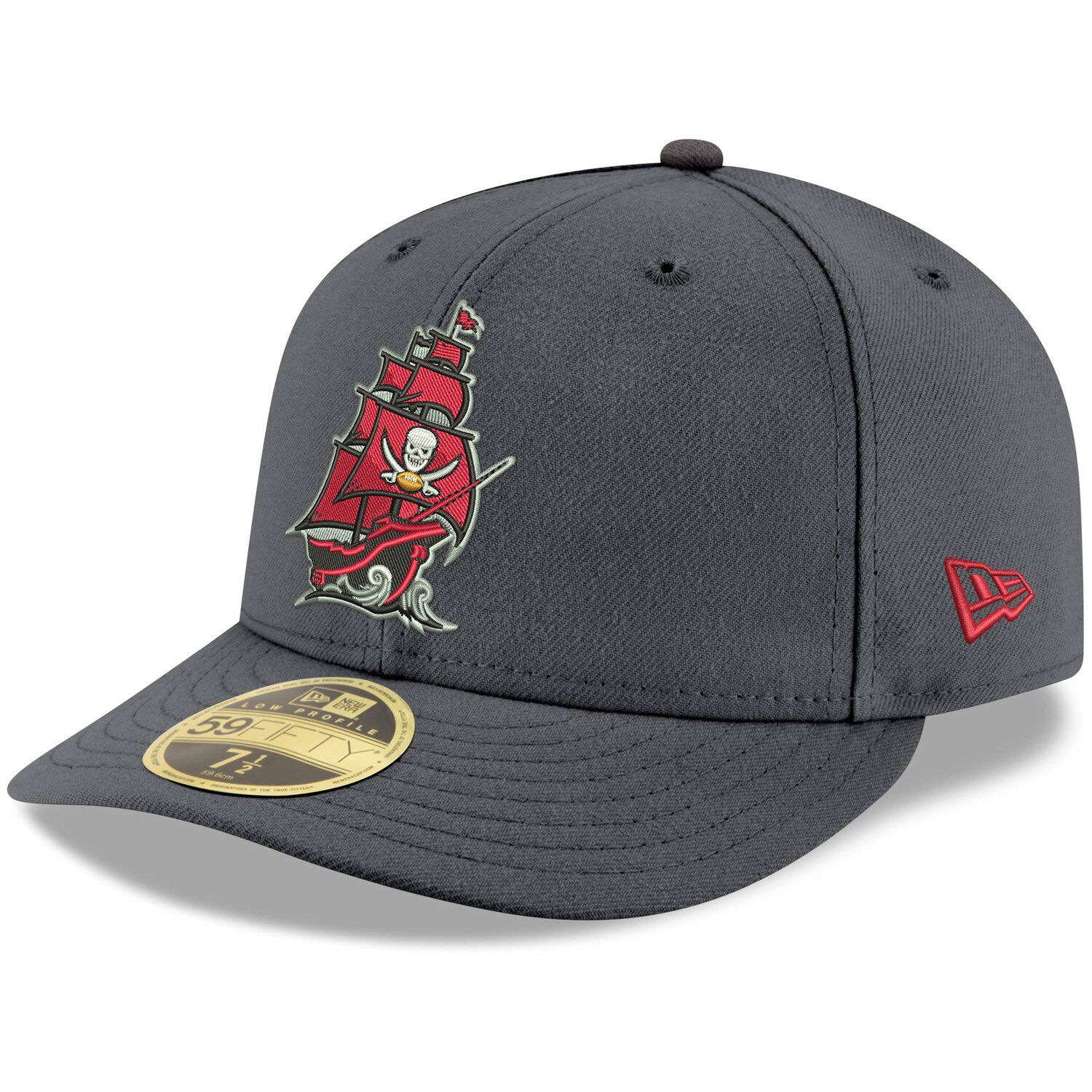 Men's New Era Graphite Kansas City Chiefs Storm Low Profile