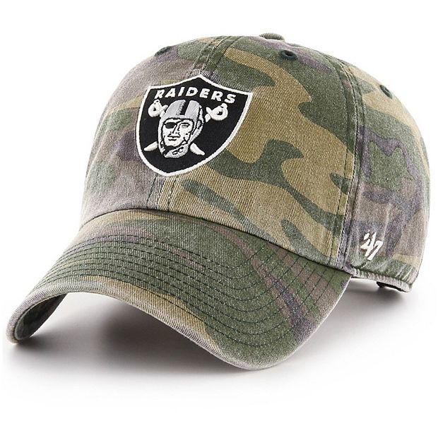 47 Brand '47 Men's Camo Las Vegas Raiders Woodland Clean Up