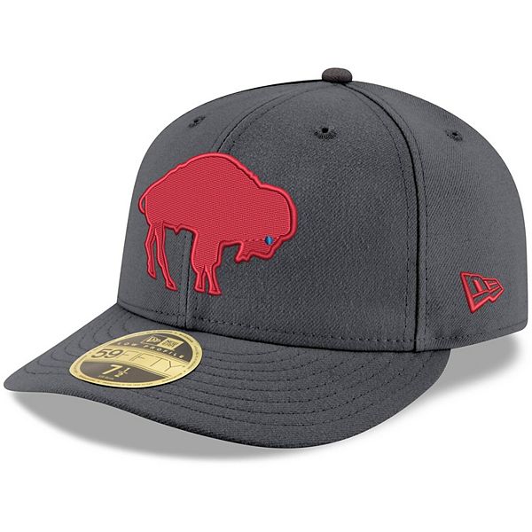 Men's New Era Graphite Buffalo Bills Storm 59FIFTY Fitted Hat