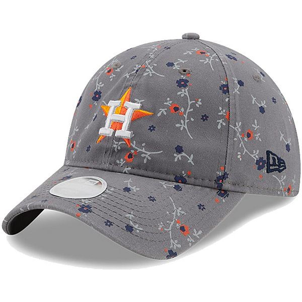 New Era Houston Astros Women's Heathered Gray 2017 World Series Champions  State 9TWENTY Adjustable Hat