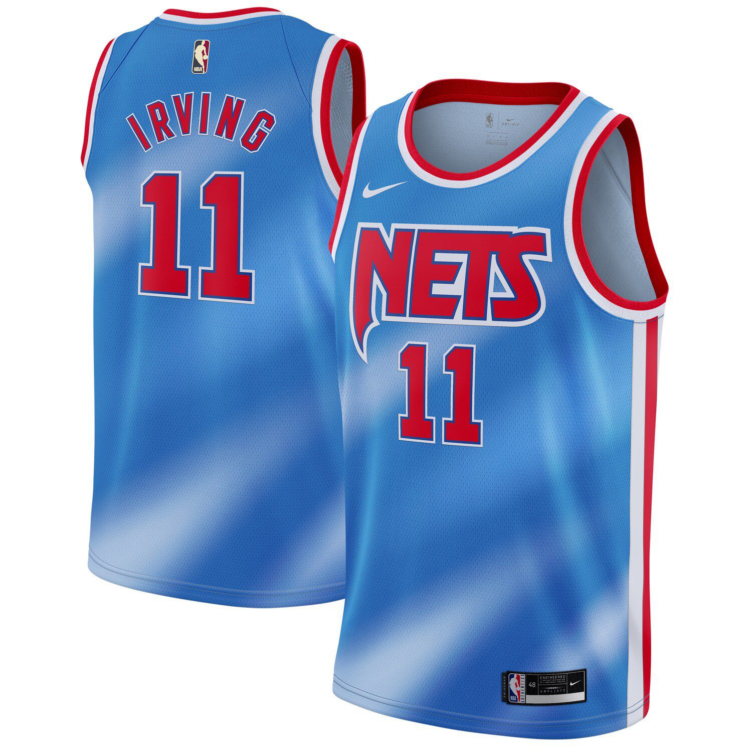 kyrie irving jersey nets