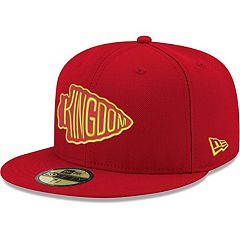 Kansas City Chiefs New Era 2023 Sideline Low Profile 59FIFTY Hat Fitted Hat 7 3/4 Yellow/Red