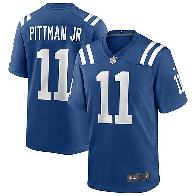 Men s Nike Michael Pittman Jr. Royal Indianapolis Colts Player Game Jersey