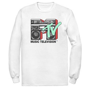 Men's Mtv Boom Box Logo Tee