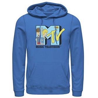 Men's Mtv Headbangers Rock Logo Hoodie