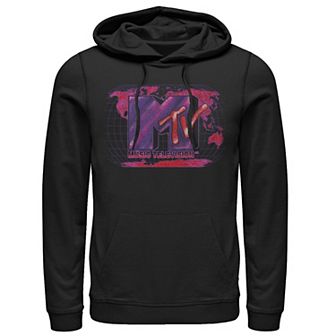 Men's MTV Music Television Global Domination Logo Hoodie
