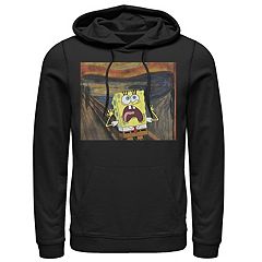 Men's Nickelodeon Spongebob SquarePants Such A Catch Fish Hook Graphic Hoodie, Size: 3XL, Med Blue