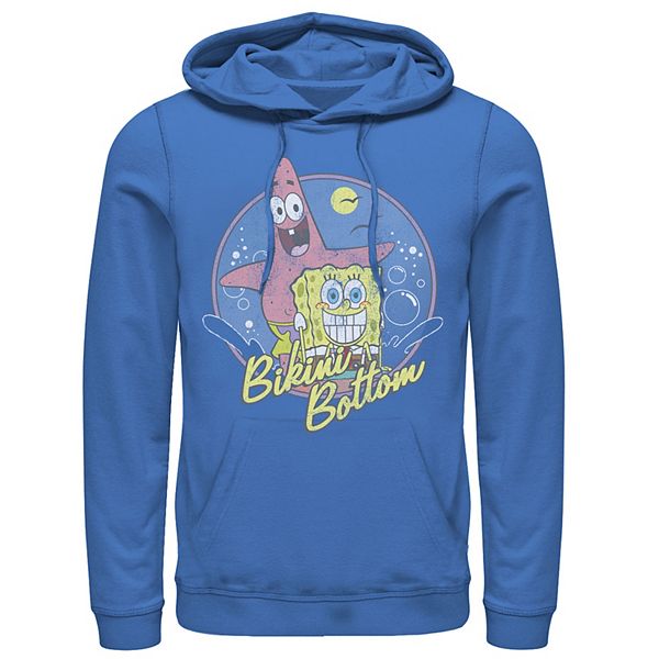 Men s SpongeBob SquarePants And Patrick Bikini Bottom Portrait Hoodie