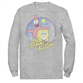 Men's SpongeBob SquarePants And Patrick Bikini Bottom Portrait Tee