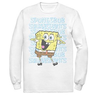 Men's SpongeBob SquarePants Name Stack Portrait Tee