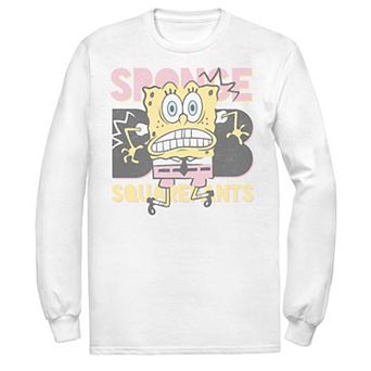 Men's SpongeBob SquarePants Scared Sponge Tee