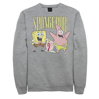 Men's SpongeBob SquarePants Best Friends Poster Sweatshirt