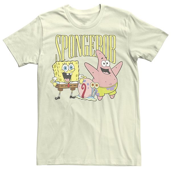 Men's SpongeBob SquarePants Best Friends Poster Tee